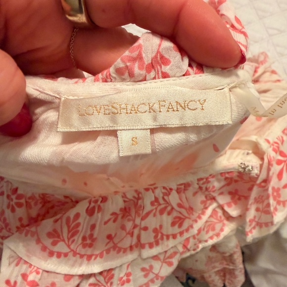 LoveShackFancy Gauze Mini Dress - Picture 8 of 8